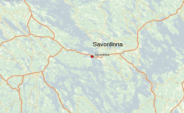 Savonlinna map